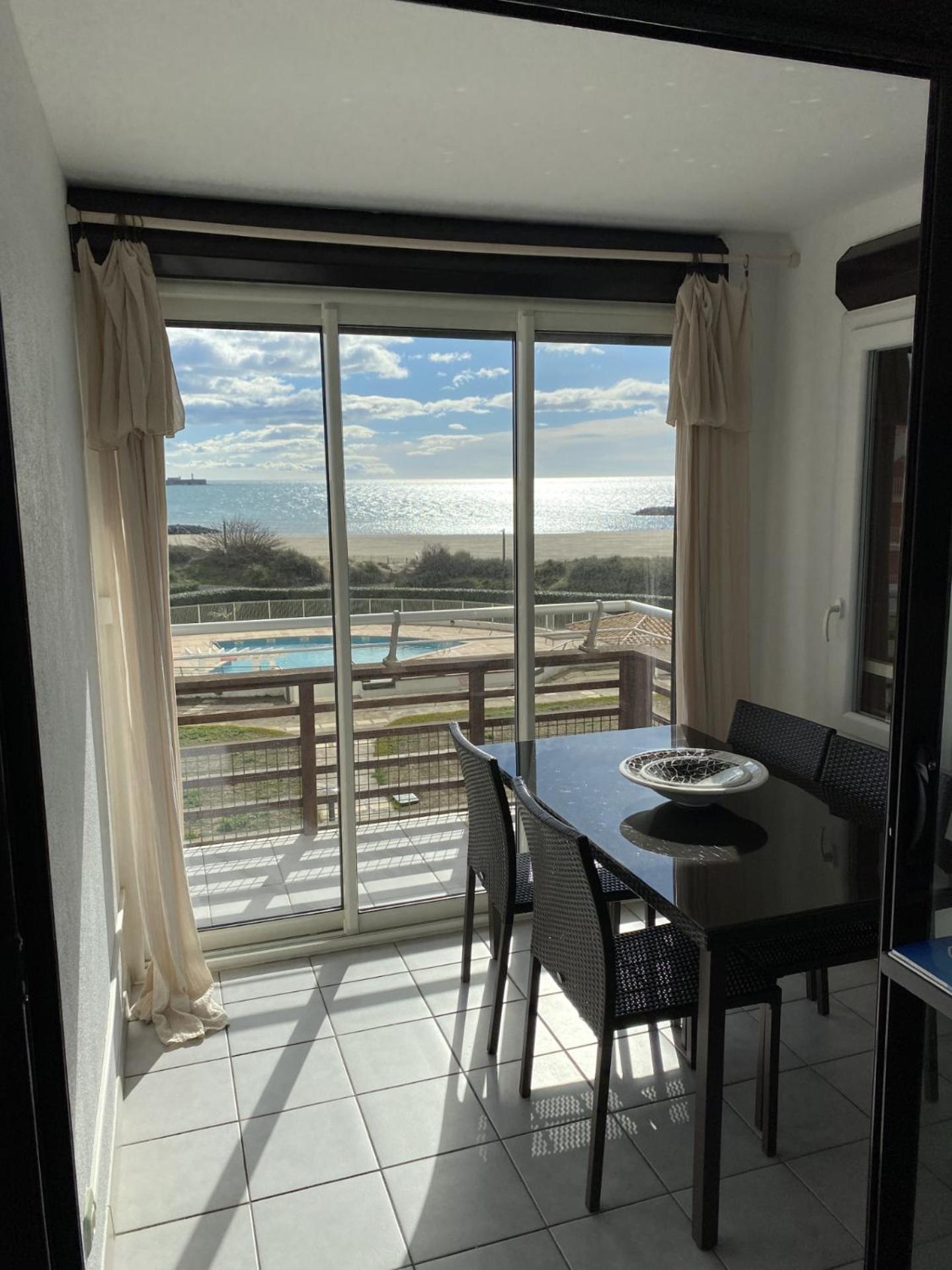 Appartement Vue Mer Le Sunset Agde Exteriér fotografie