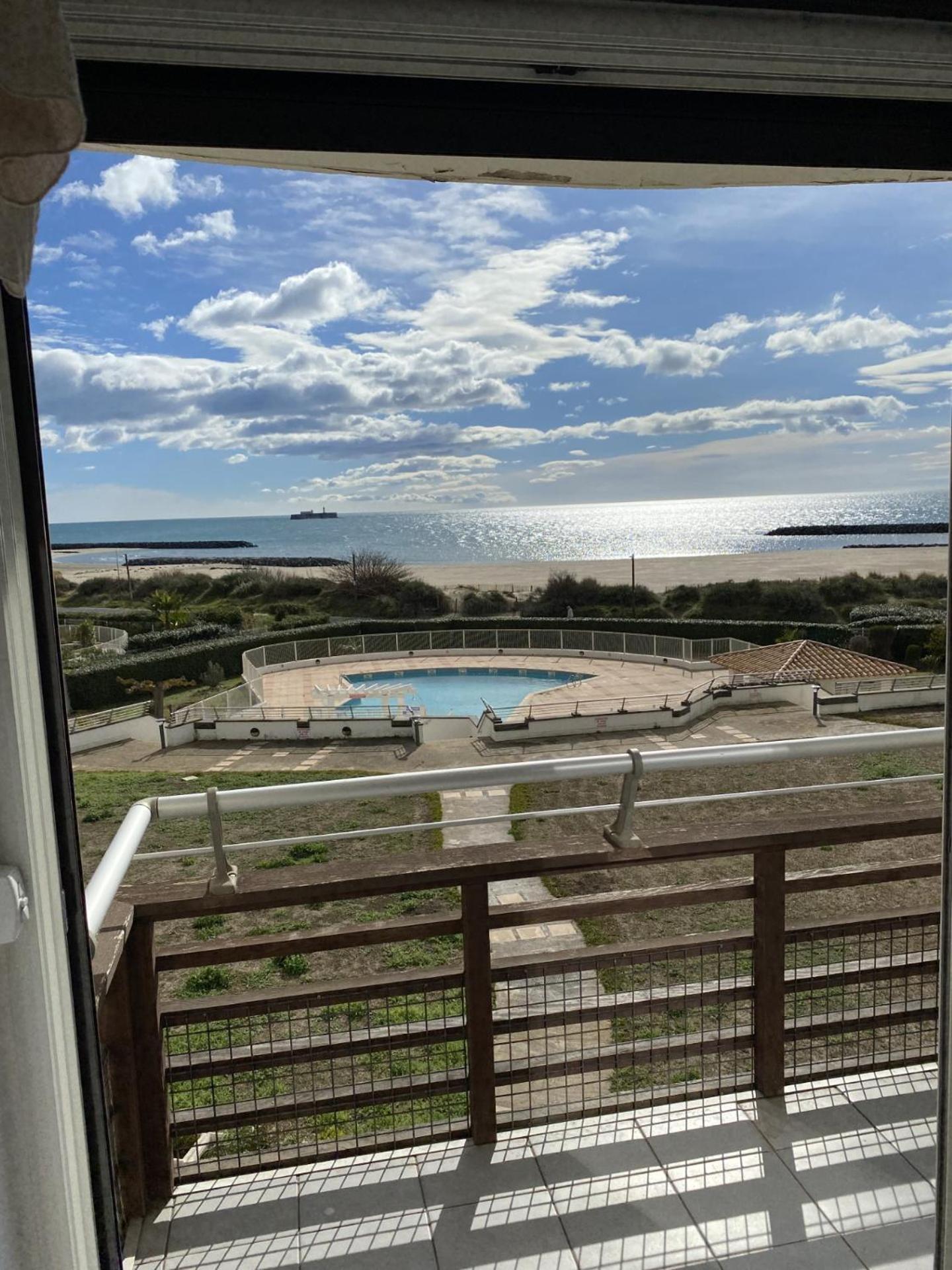 Appartement Vue Mer Le Sunset Agde Exteriér fotografie